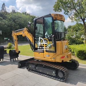 รถขุดตีนตะขาบ CAT 303CR ใหม่เอี่ยม 3 ตัน พร้อมเครื่องยนต์ EPA CE สำหรับงานก่อสร้าง รุ่น CAT 303CR 306CR 307.5CR 308CR มีจำหน่าย - Product Image 3