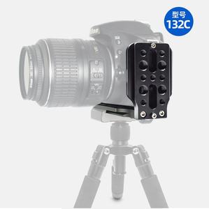 Plaque de fixation rapide en forme de L pour appareil photo, accessoire en aluminium pour prise de vue verticale, support pour stabilisateur Zhiyun <span class=keywords><strong>Ronin</strong></span> SC, trépied DSLR - Product Image 3
