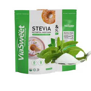 Stevia Erythrit Süßstoff OEM Stevia natürlichen Süßstoff Großhandel Low Carb Stevia Zucker Preis