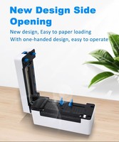 Impresora Térmica de Códigos de Barras Comercial de Alta Resistencia NORGEE, USB/WiFi de Alta Velocidad, 4 Pulgadas, 203 DPI, Impresión Inteligente con Inserción de Excel