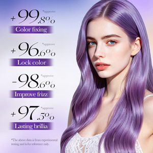 Trattamento <span class=keywords><strong>Capelli</strong></span> Viola Phytokeratin Deep Repair, Maschera Protettiva per Colore Senza Solfati 500g - Product Image 3