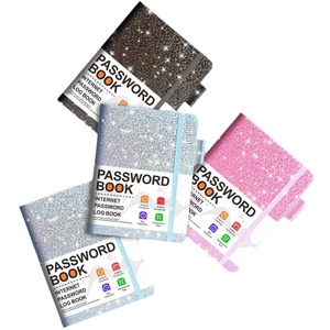 Carnet de notes B6 en gros avec mot de passe, personnalisable, pour enregistrement de courrier et de sites web, destiné <span class=keywords><strong>aux</strong></span> professionnels, fournisseur de carnets de suivi en <span class=keywords><strong>anglais</strong></span> - Product Image 2