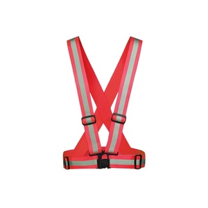 Bretelle Riflettenti Verdi Regolabili in Cotone Elastico con Nastro Riflettente per Corsa Notturna, Gilet di Sicurezza per Esterni e Zaino - Product Image 3