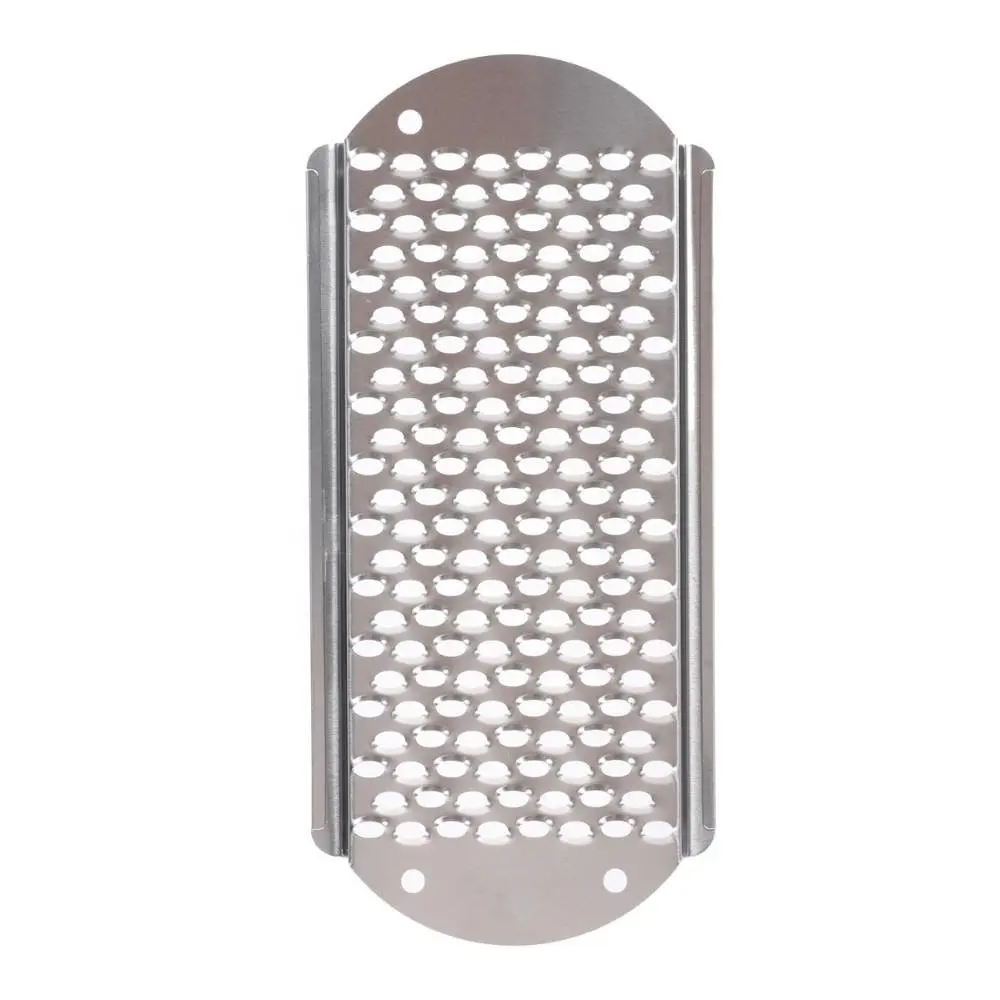 Accessori in metallo piatto inciso su misura per dispositivo di rimozione del callo sostitutivo di file per grattugia e piede