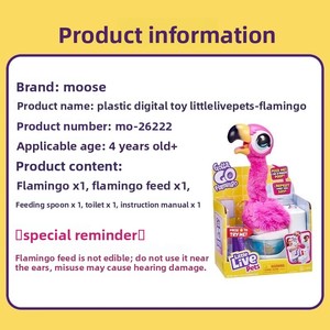 Juguete Electrónico de Peluche de Flamenco Estilo TikTok con Sonidos, Baila y Canta, Relleno de Algodón PP, para Niñas - Product Image 3