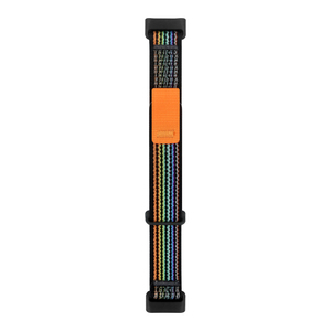 Convient à la montre intelligente <span class=keywords><strong>Fitbit</strong></span> Charge5 avec <span class=keywords><strong>bracelet</strong></span> Deux sections Wild Trail Nylon Loop Sports Full Cover Strap - Product Image 2