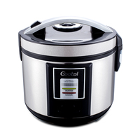 Elemen Pemanas Bagian Listrik Panci Dalam Stainless Steel Universal Restoran Baby Mini Board Rice Cooker 1.8L Deluxe