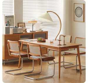 Sedie da Pranzo <span class=keywords><strong>Cesca</strong></span> in Metallo con Gambe Cromate Argento, Comode e Vintage per Cucina e Sala da Pranzo - Product Image 2