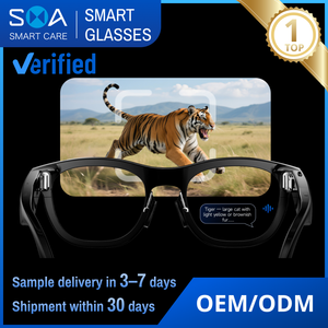 新しいファッショナブルなビューダイアログ Y1 スマートグラス（ビデオカメラ搭載）、ブラック スマートBluetoothグラス 音楽通話 写真撮影 多機能 - Product Image 3
