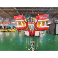 8 à 14 sièges bateau remorquable aqua gonflable double voie Dragon boat Water Park nouveaux bateaux dragons gonflables à vendre