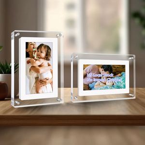 Marco de Fotos <span class=keywords><strong>Digital</strong></span> de 7 Pulgadas y 4 GB, <span class=keywords><strong>Álbum</strong></span> <span class=keywords><strong>Digital</strong></span> Electrónico, Multi Idioma, Idea de Regalo para la Cocina - Product Image 1