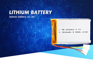 KC 803450 1500mah <span class=keywords><strong>polymer</strong></span> şarj edilebilir lityum <span class=keywords><strong>Li</strong></span> iyon polimer piller ile yüksek kapasite 3.7v Lipo pil - Product Image 5