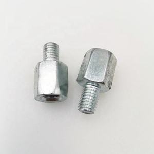 Xe Máy gương chiếu hậu đảo ngược tích cực chủ đề Adapter vít 12mm Hex mặt bích bu lông M2 chủ đề đồng bằng kết thúc-Tùy chỉnh OEM hỗ trợ - Product Image 2