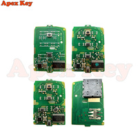 Chip 4A 433.92MHz CWTWB1G0090 para Honda Accord Insight 2018-2022, Llave Inteligente Negra de 4 Botones con ABS, 72147-TVA-A21 72147-TWA-A1