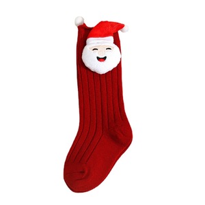 Drôle jouet bébé côtelé doux chaud épais chaussettes bas hiver joyeux noël chaussettes pour enfants 2024 - Product Image 6