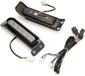 Feux auxiliaires LED Keystone pour feux de positionnement, de freinage et de clignotants pour <span class=keywords><strong>Harley</strong></span> Touring Road King Road Glide Street Glide 2014-2024 - Product Image 5