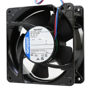 Ventilador Axial de Refrigeración ebm-papst 4114NH4 119x119x38mm 24V DC para Equipos Industriales y Servidores - Product Image 1