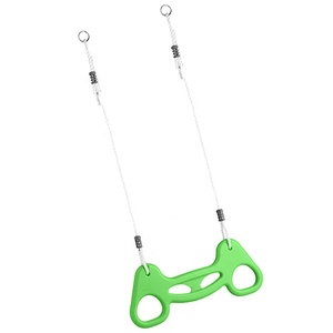 Extérieur Intérieur Amusant Enfants Balançoire Jardin En Plastique Gym Anneau Balançoire Trapèze bar avec PE Corde - Product Image 3