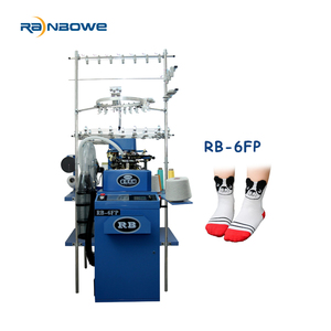 เครื่องถักถุงเท้าอัตโนมัติระบบคอมพิวเตอร์ 6f พร้อมมอเตอร์เซอร์โว กำลังการผลิตสูงสำหรับการผลิตถุงน่อง - Product Image 4
