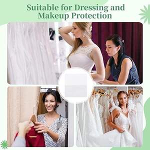 Elastische Einweg-Kosmetikmaske für Damen, 50 Stück, Beauty-Make-up-Gesichtsschutzhaube, Kleiderschutz - Product Image 4