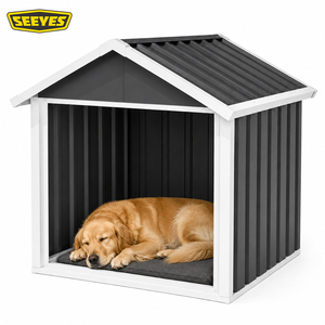 <span class=keywords><strong>Caseta</strong></span> para Perros de Metal Personalizada SEEYES, <span class=keywords><strong>Caseta</strong></span> para Mascotas de Acero Galvanizado Impermeable, Refugio para Perros Grandes, <span class=keywords><strong>Caseta</strong></span> de Metal para Perros, Fábrica OEM ODM - Product Image 1