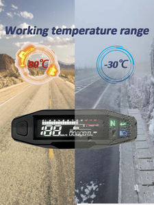 การออกแบบที่กำหนดเองและตัวอย่างพร้อมแล้ว มอเตอร์ไซค์ ดิจิทัลแดชบอร์ด มอเตอร์ไซค์ มอโต้ <span class=keywords><strong>แด</strong></span><span class=keywords><strong>ช</strong></span>บอร์ด สำหรับ Ktm300 Geon X Ride <span class=keywords><strong>125</strong></span> - Product Image 5