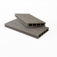 Planche de terrasse en composite bois-plastique (WPC) moderne, imperméable, antidérapante et écologique, 146x24mm, U-Timber, 2024