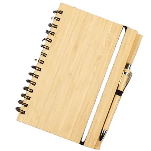 Großhandel für Original Journal Custom Wood Cover Notebooks Planer mit Logo 22 By 23