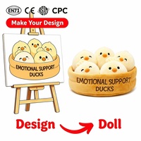 Boneka Bebek Kustom Lucu, Hadiah Ulang Tahun, Bersertifikat CE EN71 CPC OEM, Boneka Lembut
