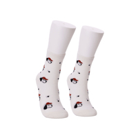 Haute qualité coton femmes chaussette dessin animé motif Animal chaussette décontractée personnalisé mignon équipage chaussette