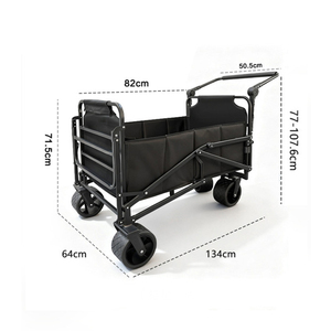 <span class=keywords><strong>Chariot</strong></span> utilitaire pliable à 4 roues en métal, écologique, pour sorties familiales, jardin, parc, <span class=keywords><strong>plage</strong></span>, camping, OEM - Product Image 5