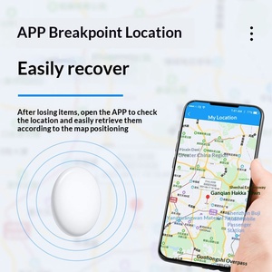 Traceur intelligent pour le positionnement, dispositif anti-perte pour téléphone portable, clés, portefeuille, compatible Android et iOS, en plastique - Product Image 3