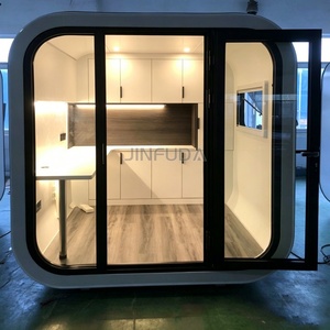 Cabina <span class=keywords><strong>de</strong></span> Oficina Modular JINFUDA con Alto Rendimiento <span class=keywords><strong>de</strong></span> Insonorización <span class=keywords><strong>para</strong></span> Oficinas en Casa, Espacios <span class=keywords><strong>de</strong></span> Co-Working y Estaciones <span class=keywords><strong>de</strong></span> Trabajo en Jardín - Product Image 4