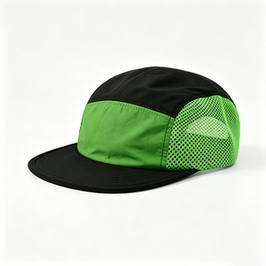 Gorra de Lona de 5 Paneles para Hombre, Dos Tonos, Secado Rápido, Transpirable, Ligera, para Correr, Ciclismo, Senderismo, Deporte al Aire Libre, con Logotipo Personalizado - Product Image 5