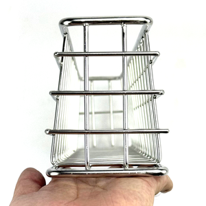 Cesta de almacenamiento de alambre de acero inoxidable de alta resistencia con resistencia a la corrosión-Ideal para uso pesado - Product Image 3