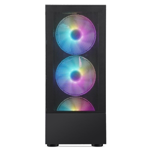 Baru kustom hitam mikro ATX casing komputer menara RGB gamer PC kabinet chassis desktop casing gaming PC <span class=keywords><strong>case</strong></span> - Product Image 4