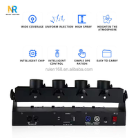 Lanceur de confettis électrique professionnel à 4 têtes, télécommande, 150W, pour scène, commande manuelle
