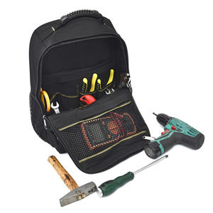 Sac à outils multifonctionnel en tissu Oxford pour électriciens, fermeture éclair, sac à outils de réparation de matériel - Product Image 3