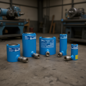 Cilindros Hidráulicos de Acción Simple Ttake, Línea de Uso General, Color Azul, Grado Industrial - Product Image 3