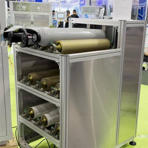 Attrezzatura per Miscelazione Gas GPL per Stazioni di Rifornimento, Macchina Automatica per Rotolamento Bombole con Velocità Regolabile, Multi-<span class=keywords><strong>Stazione</strong></span> - Product Image 4