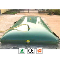 Promotion Réservoir d'Eau Agricole PVC Pliable 50000 L (30 Gallons) Durable et Économique pour Collecte et Stockage d'Eau