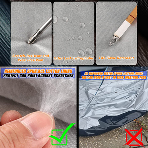 Housse de protection universelle imperméable pour voiture, en nylon Oxford, pour SUV et véhicules sportifs, pour extérieur - Product Image 5