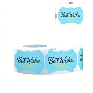 Etiquetas Adhesivas Personalizadas con Logotipo, Tarjetas de Agradecimiento, Adhesivos para <span class=keywords><strong>Correo</strong></span> Electrónico, Resistentes al Agua, Personalización Aceptada - Product Image 2