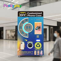 Máquina Expendedora de Fundas para Teléfonos de Calidad Premium Funkyplay, Estilo Automático Todo en Uno, Máquina de Impresión de Fundas Traseras para Teléfonos