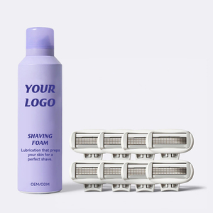Fabrication directe OEM ODM haute qualité marque privée végan indolore épilation des aisselles et des jambes <span class=keywords><strong>mousse</strong></span> à raser bio pour femmes - Product Image 3