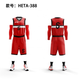Uniformes de basket-ball de haute qualité en gros, maillots de basket respirants, vêtements de sport sublimés, unisexe - Product Image 4