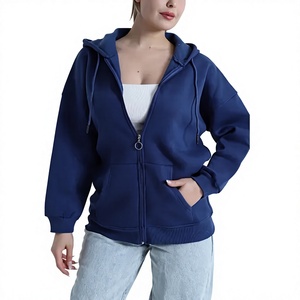 Unique Design Waterproof Breathable <b>Plus</b> <b>Size</b> Hooded Pullover Oversize Solid Eco-Friendly Long-Sleeved Autumn Casual Woman - Product Image 1