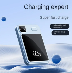 Moins de 5 dollars articles powerbank charge rapide magnétique batterie externe sans fil aimant coloré 22.5 watts charge rapide - Product Image 3