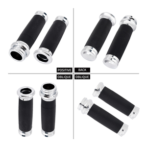 Puños de Acelerador Electrónicos de 1 Pulgada (25mm) de Aluminio y Goma para Harley Touring 2008-2025, Softail 2016-2024, <span class=keywords><strong>Street</strong></span> <span class=keywords><strong>Glide</strong></span> - Product Image 3