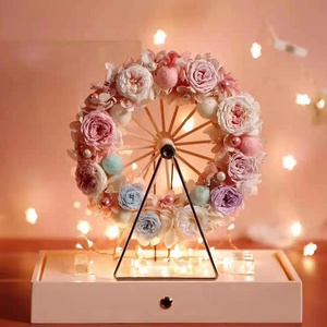 preserved Flower Ferris Wheel Rose Gift Box Valentine's Day Gift Christmas Eternal Flowers